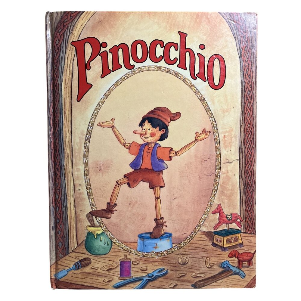 Pinocchio Hardcover Carolyn Magner 1993 Book Club Of America Fairy Tale Classic